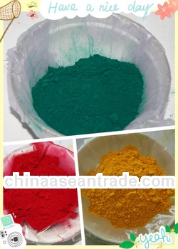 Fluorescent pigment Green Photoluminescence paint used for textile printing industry