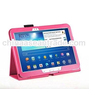 For Samsung Tab 3 10.1 leather cover