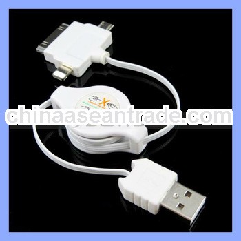 For iPhone USB Cable 3 in 1 USB Cable