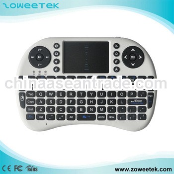 For smart tv wireless remote control keyboard and trackpad