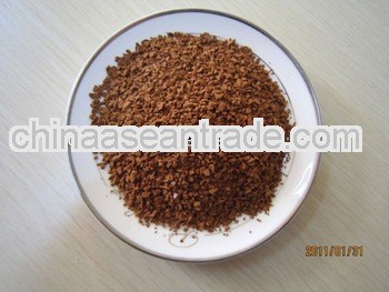 Freeze dried instant coffee powder with good taste
