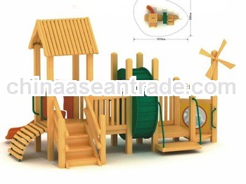 Funny Design Wooden playground house (KYV-148-2)