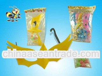 Funny Party Eye Mask Toy With Pressed Candy