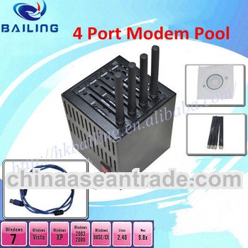 GPRS GSM 4 Port Modem Pool with USB interface for send SMS MMS SMS Machine