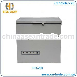 Gas Chest Freezer of 200 L Capacity with CE and RoHs Certificate