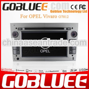 Gobluee Double din HD touch screen car audio for OPEL Vivaro with-in GPS Navigation Radio Bluetooth 