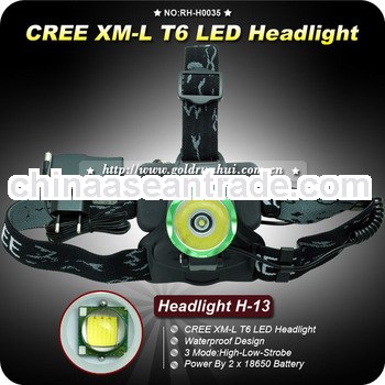 Goldrunhui RH-H0035 Headlight Outdoor Sport CREE LED