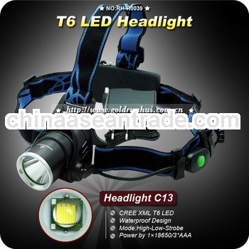 Goldrunhui RH-H0039 T6 LED Lamp Headlight