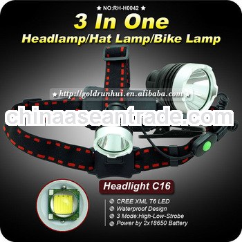 Goldrunhui RH-H0042 Focus Light Headlamp T6 CREE