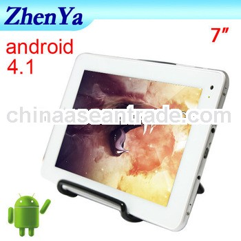 Good Quality 7 wifi 3g android 4.1 mid tablet pc 3d game with dual camera