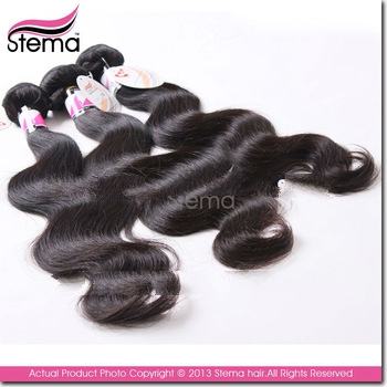Grade 5A+ top quality soft and smooth full and thick ends no gray hair no split ends virgin hair wea