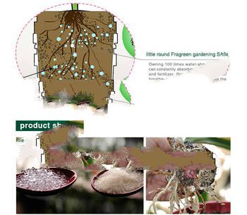 Greenbar plants water retaining gel potassium polyacrylate