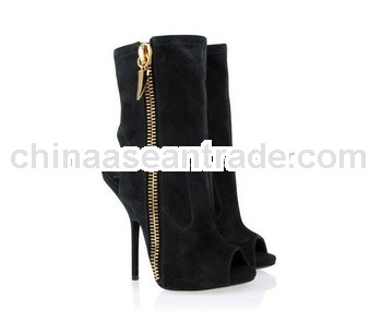 HOT ! Sexy women ankle boots genuine leather boots top quality