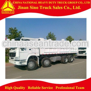 HOWO 8*4 336HP side tipper/dumper lorry