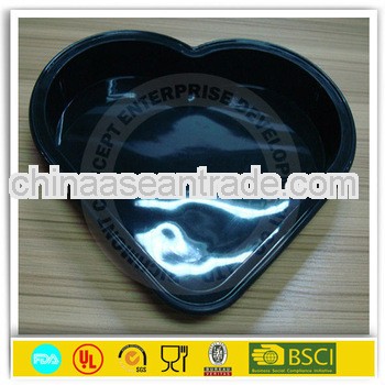 Heart shape silicone cake baking mould