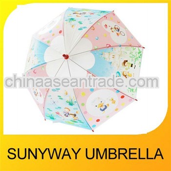 Heat Transfer Printing POE Kid Umbrella