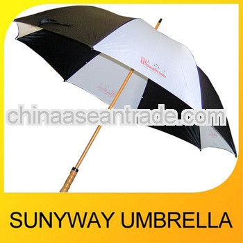 High Quality Windproof Golf Wooden Umbrella For Rain