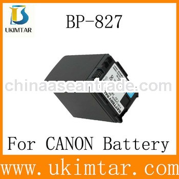 High capacity BP-827 2800mAh digital camera battery for Canon Comcorder 2800mAh