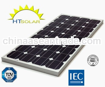 High efficiency 12v 100w solar panel with good quality