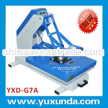 High pressure auto open t shirt heat press machine YXD-G7 for sale