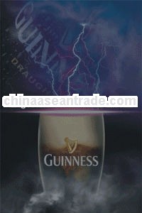 High quality EL advertisement for Guiness 21*29.4cm