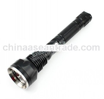High quality Uniqurfire Black - 3*T6- 818D 4000-Lumen 5 Modes Aluminium LED Flashlight