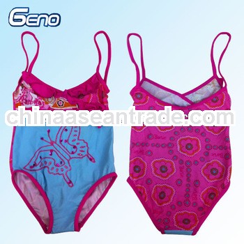 High quality child one piece swimsuit