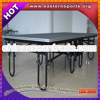 High quality foldable portable folding stage