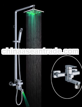 High quality led shower kit,Water Pressure LED Light Rain Shower Head,Bathroom Shower