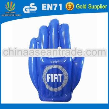 High quality professional cheap inflatable pvc hand for sale