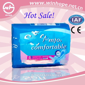 High quality soft breathable!!ultra thin daily use sanitary napkins