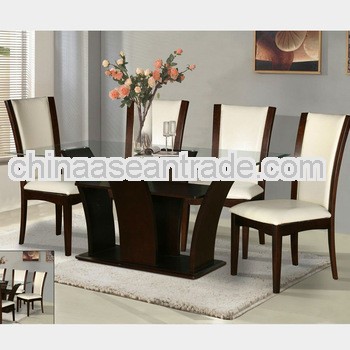 High quality wooden 2 seat bench with table