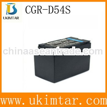 Hight Capacity Digital Camera Battery CGR-D54S 5400mAh 7.4v for Panasonic factory supply