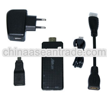 Hot Selling Quad Core TV Dongle Android 4.2 Wifi Miracast 2GB RAM Android TV Box