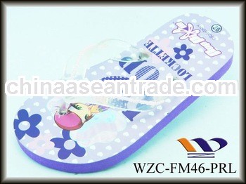 Hot-sale pe slippers for children