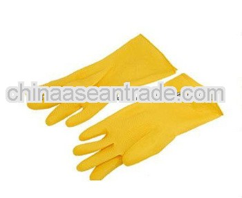 Hot sale vairous colors long sleeve latex household glove