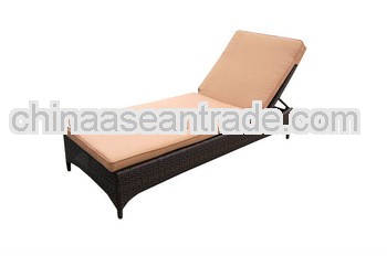 Hotel garden furniture day bed leisure chaise lounge (DW-CL036)