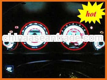 Hottest!! brightness & various design el flash car meter,el light car meter