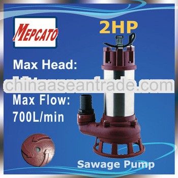 Hydraulic effluent submersible sumping pump (110V)