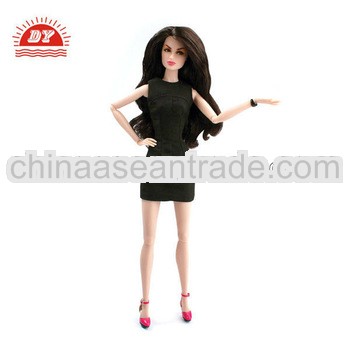 ICTI toy manufacturer custom make plastic fashion devil girl doll