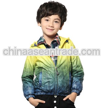 In Stock Children Boy Windproof Coat for Autumn and Windbreaker