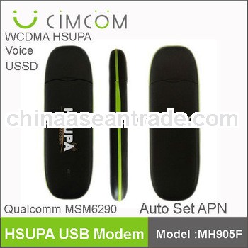 In stock WCDMA HSUPA USB modem 7.2Mbps support most of tablet pc / TF card / USSD--MH905F