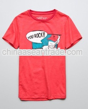 In stock t-shrits for childrens summer wear wholesale stock kids t-shirts