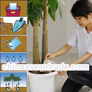 Indoor planting water absorbing system potassium polyacrylate