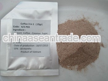 Instant coffee / Viet Nam Coffee / 3 in 1 powder instant coffee