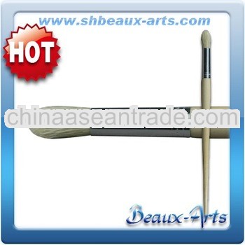Jumbo Bristle Brush Set with Long, varnished wooden handle