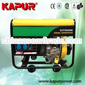 KAPUR small open type generator, 3kw portable diesel generator