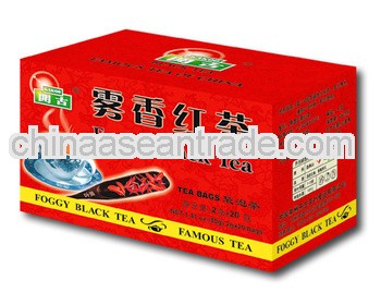 Kakoo Pure Yunnan Black Tea Foggy black square tea tins