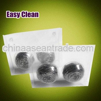Kichen Cleaning ball/ Stainless steel scourer Wire With Blister Packing
