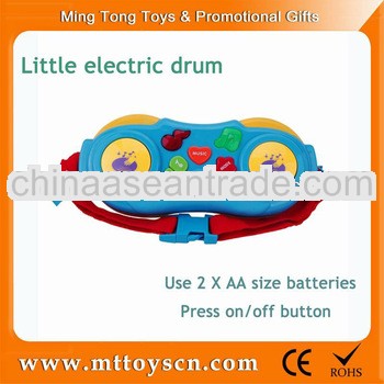 Kid yollow and blue personality style electric drum